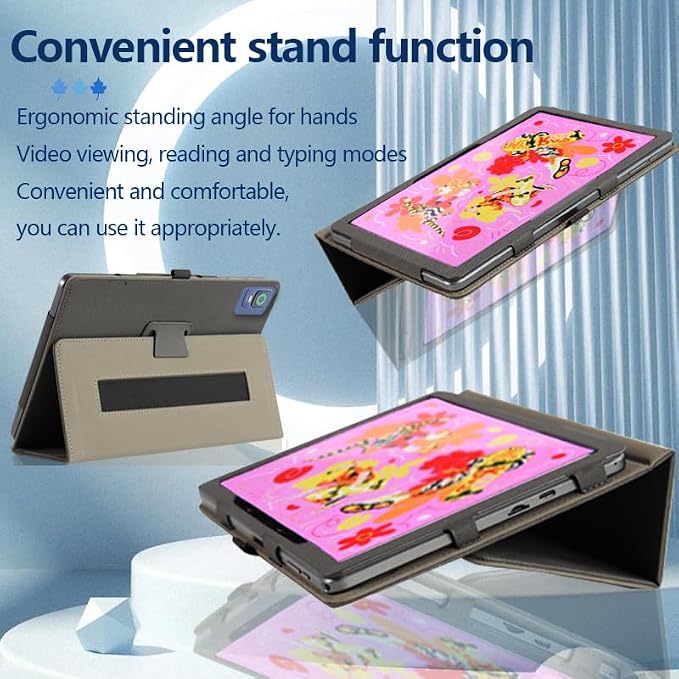 for XPPen Magic Drawing Pad Case XPPen 12.2 Inch Tablet Case Protective Case Handheld Band Easy to Hold Stand Function Multiple AnglesPortable Shock Resistant