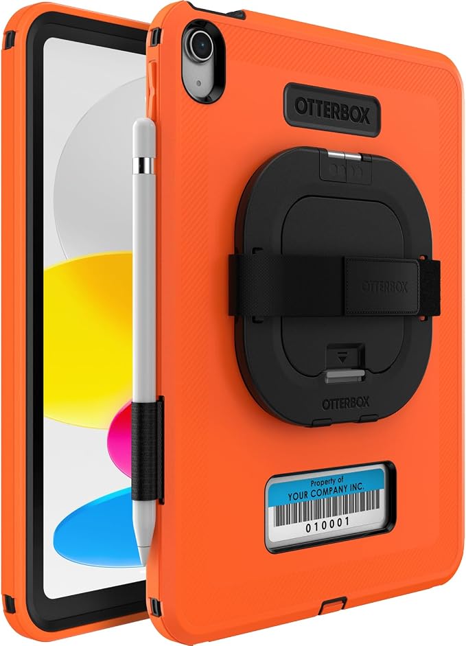 OtterBox Defender Series for Business W/Folio for iPad 10th Gen (ONLY) - Black (Non-Retail Packaging)