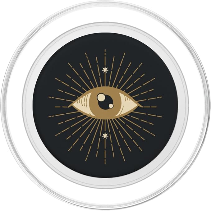 All Seeing Eye Black PopSockets Adhesive PopGrip