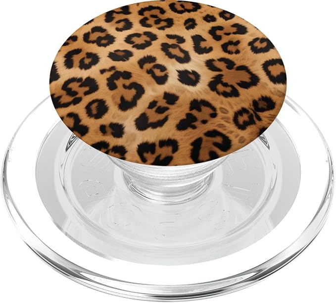 Leopard Pattern Print Cheetah Like Anima PopSockets PopGrip for MagSafe