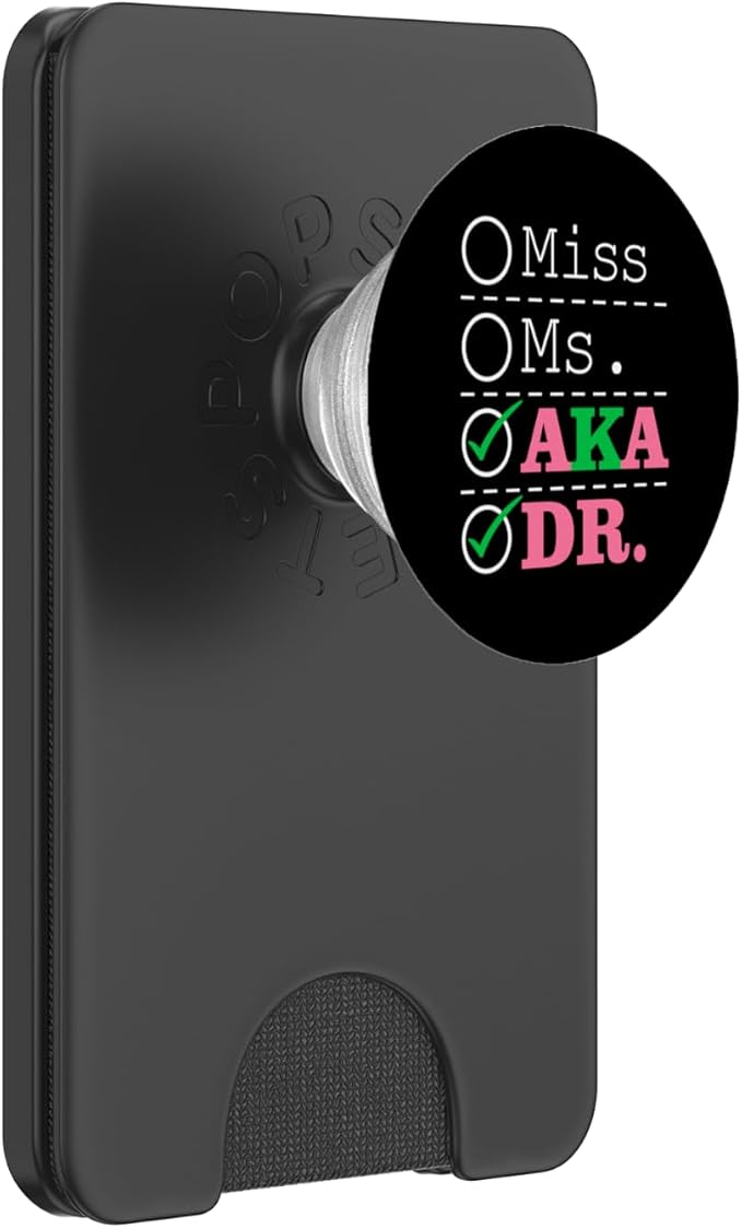 AKA Doctor Medical Worker Appreciation Graduation PopSockets Adhesive PopGrip