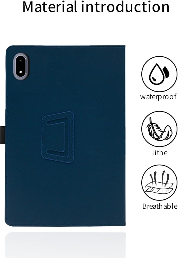 for OnePlus Pad 3 2025 13.2 Inch Android Tablet CaseBOVUGAC Folding Stand Protective Cover with Pencil Holder and Wrist StrapFull Protection Premium PUScratch Resistant(Black)