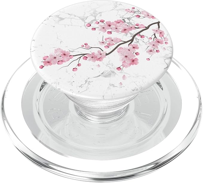Sakura Florist Pink Flower Japan Gift Floral Cherry Blossom PopSockets Adhesive PopGrip
