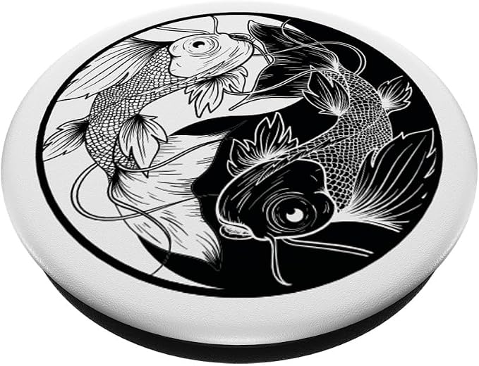 Koi Ying Yang Yin Yang PopSockets Adhesive PopGrip