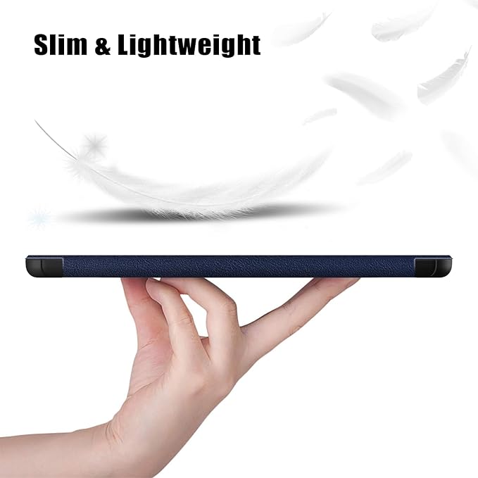 Case for Google Pixel Tablet 11inch 2023 Release Folio Slim Cover Lightweight Hard Shell Protective Case with Multi-Angle StandBlack
