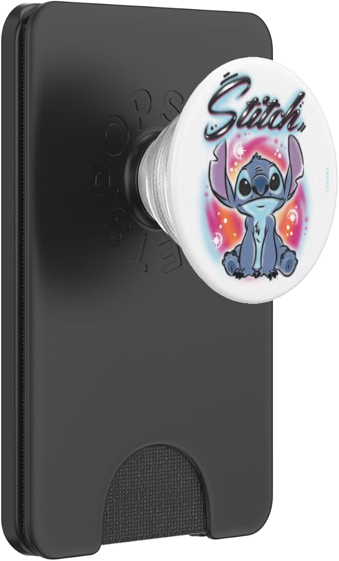 Disney Lilo &amp Stitch Airbrush Portrait PopSockets Adhesive PopGrip