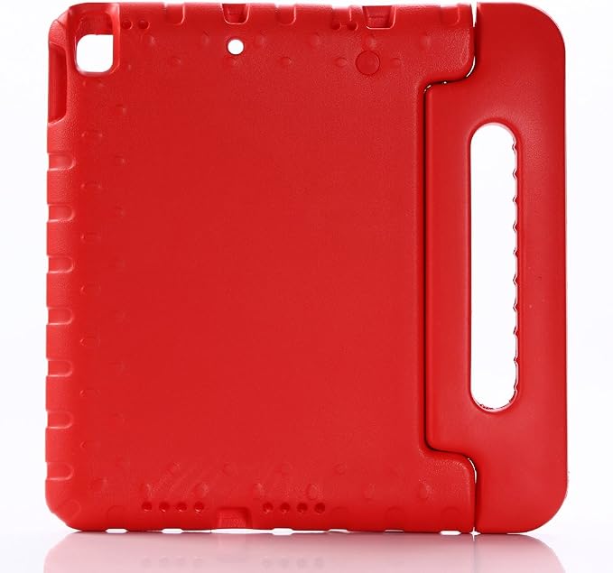 Kids Case for iPad Pro 11 M5/M4 &amp iPad Air 11 (2026/2025/2024) Shockproof Case with Pencil Holder Techcircle Light EVA Foam Handle Stand Bumper Protective Child Friendly Drop Proof Cover Black