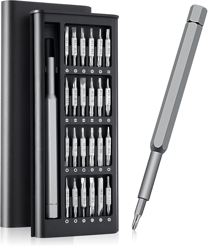 49-in-1 Small Precision Screwdriver Set, Professional Magnetic Mini Repair Tool Kit for Phone, Computer, Watch, Laptop, Macbook, Game Console, Electronic Jewelry, Toys, Computer, Eyeglass Repair