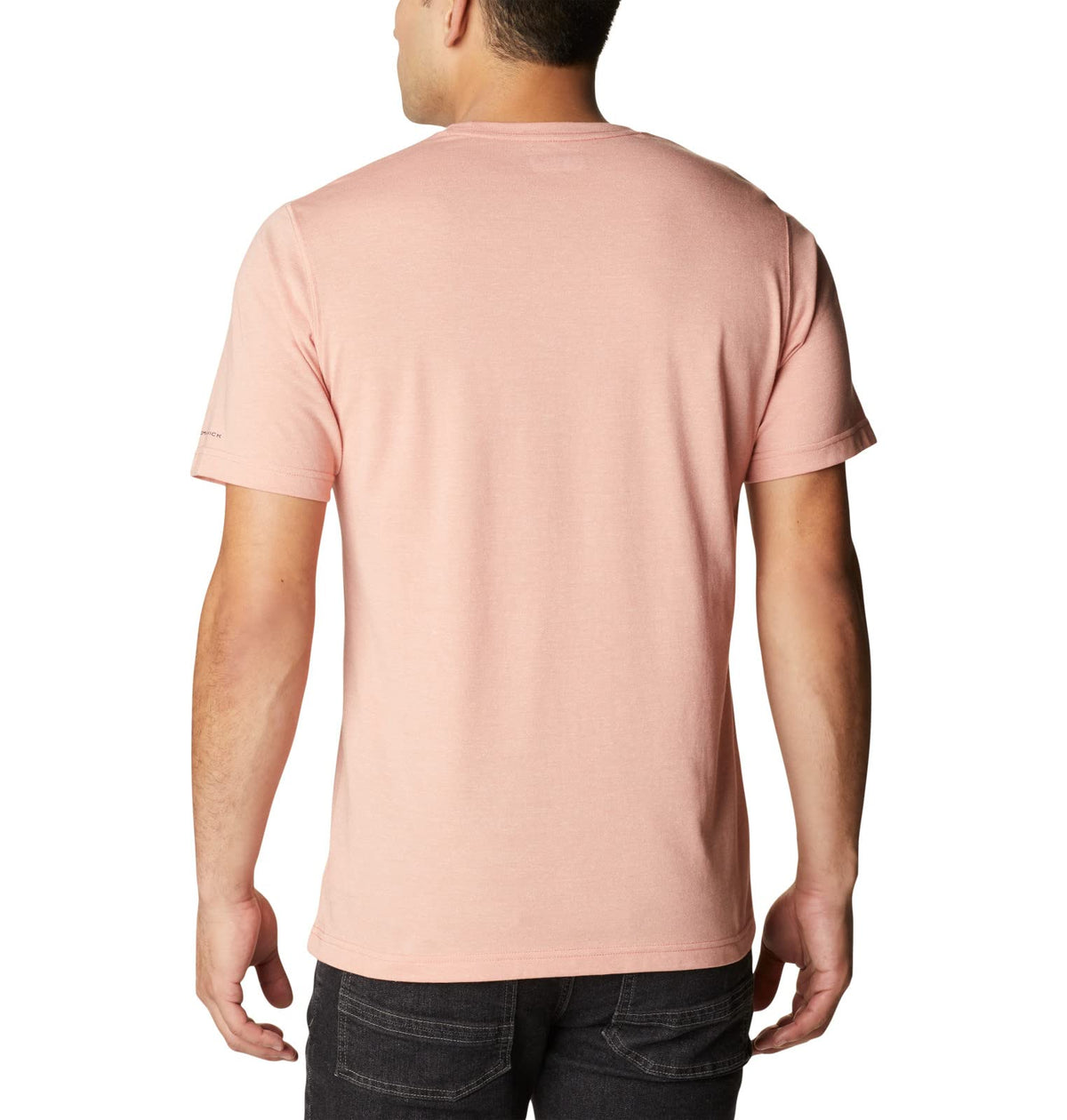 Columbia Men's Thistletown Hills Short Sleeve, Dark Coral Heather, X-Small