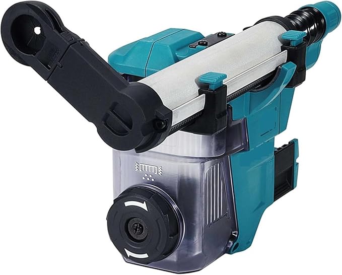 Dust Extractor Attachment HEPA Filter Cleaning Mechanism Concrete Dust