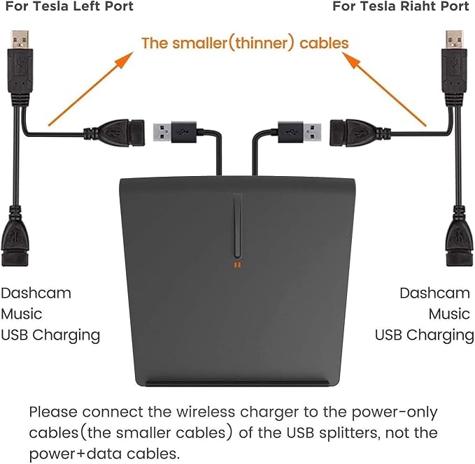 TAPTES Wireless Charger for Tesla Model 3 2020 Version (2017-2020) | Wireless Phone Charging Pad M3 Accessories Center ConsoleBefore Jun 2020 for iPhone 17/16/1Pro/12/Enabled Phones