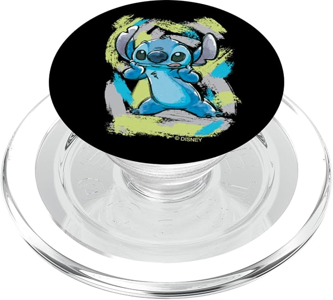 Disney Lilo and Stitch Watercolor Brushstrokes PopSockets Adhesive PopGrip