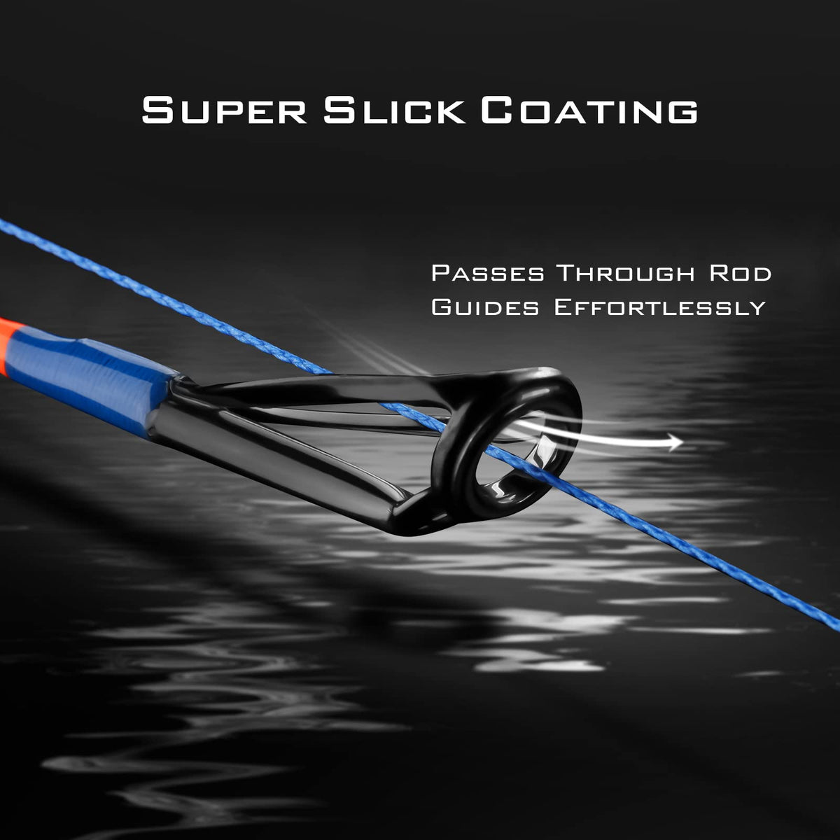 KastKing Superpower Braided Fishing Line, Ocean Blue, 30 LB, 1097 Yds