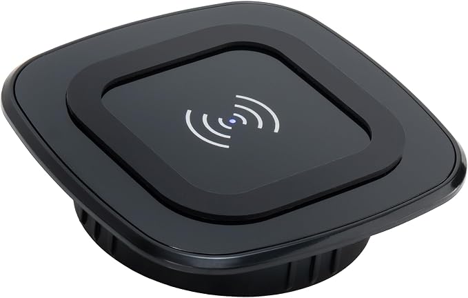 RecPro 12V Flush Mount Wireless Charger | 10W Qi Charging Pad