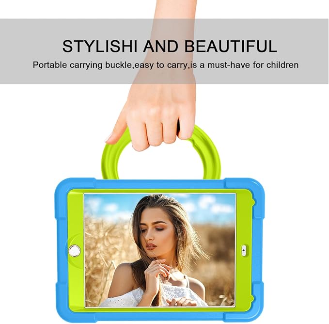 AKABEILA Compatible with Amazon Fire HD 8 2020/2022 Tablet Case，Rugged Kids Case with Stand Lightweight Shockproof Kids Friendly Tablet Cover Black