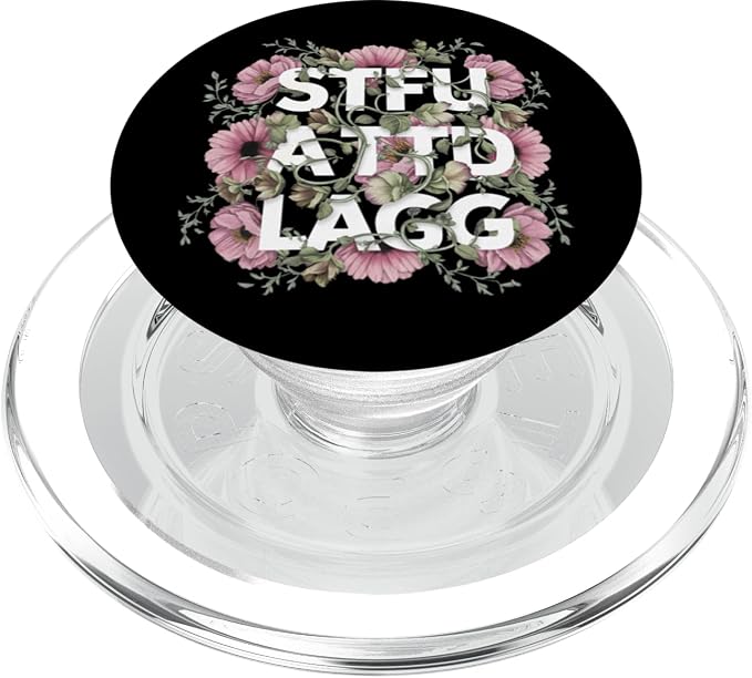 Dark Romance Romantasy Book Lover Shadow Daddy STFUATTDLAGG PopSockets PopGrip for MagSafe