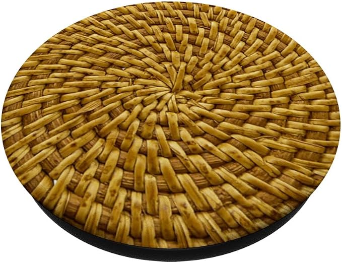 Vintage Rattan Style | Rattan PopSockets Adhesive PopGrip