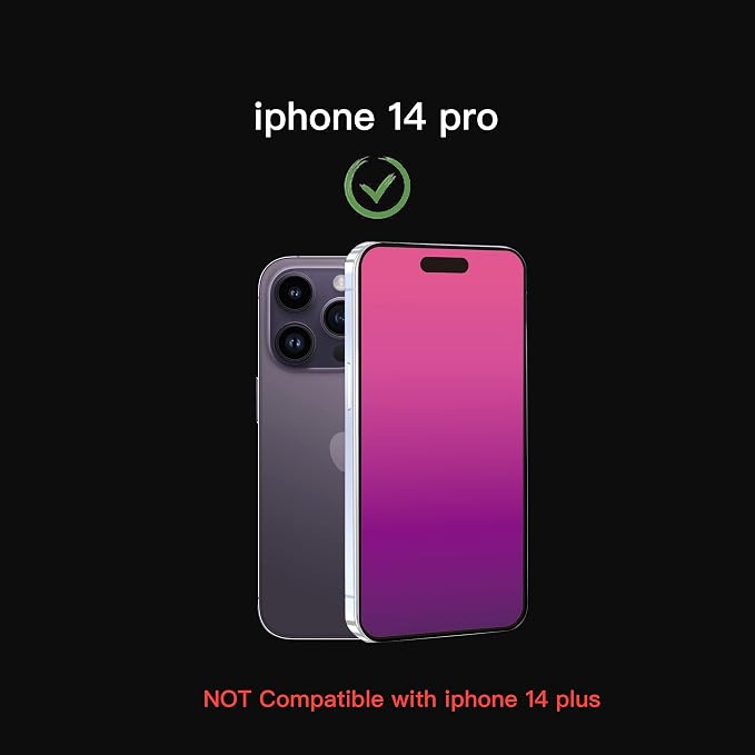 Gradient for iPhone 17 Pro Max Privacy Screen Protector[Auto-Installation] | 2 pack for iPhone17ProMax 6.9inch Tempered Glass Anti Spy Anti Blue Light Eye Protection HD Clear Anti-Scratch No Bubble