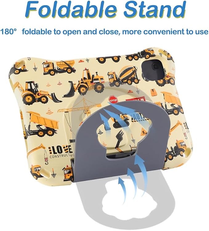 Dinosaur REVVL Tab 5G 2023 10.36 inch Case for Kid Boy Light EVA Kids Friendly Tablet Cover with Handle Kickstand Kid-Pro Shockproof Full Cover Boy's Gift (KL)