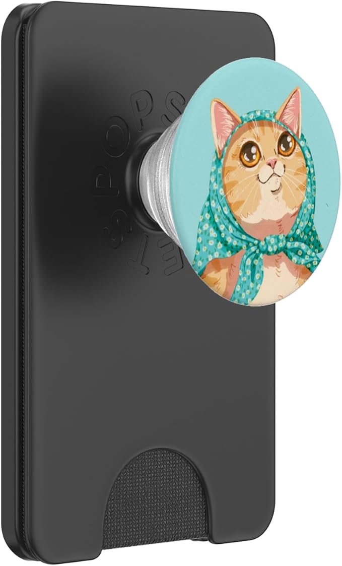 PopSockets Phone Grip – Cat PopSocket - Cat Meemaw PopSockets PopWallet for MagSafe