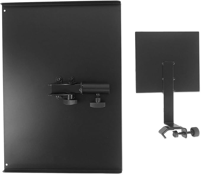 Rockville RLS68 Bundle: Professional DJ Tripod Laptop Tablet Stand with Dual Trays, iStand 20 Adjustable Tripod Stand for iPhone, iPad, Galaxy, and Smart Devices, 2-Items