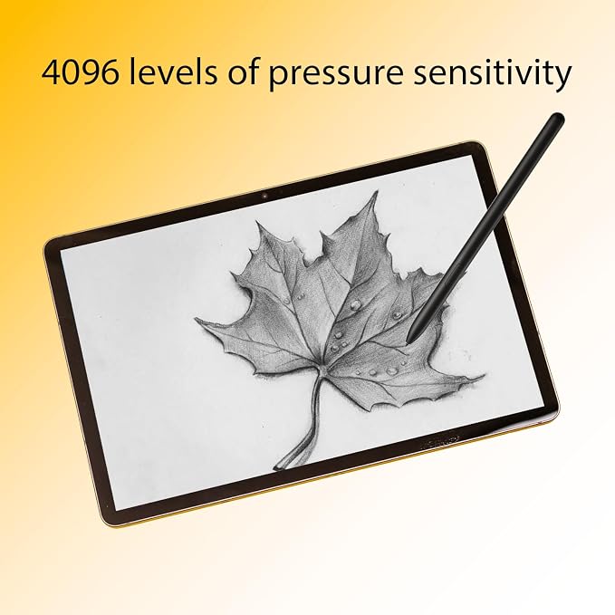 Galaxy Tab S10 FE S Pen for Samsung Galaxy Tab S10 FE Plus Stylus Pen Replacement for Samsung Galaxy Tab S10 FE Stylus S Pen + Free 5 Tips (Black)