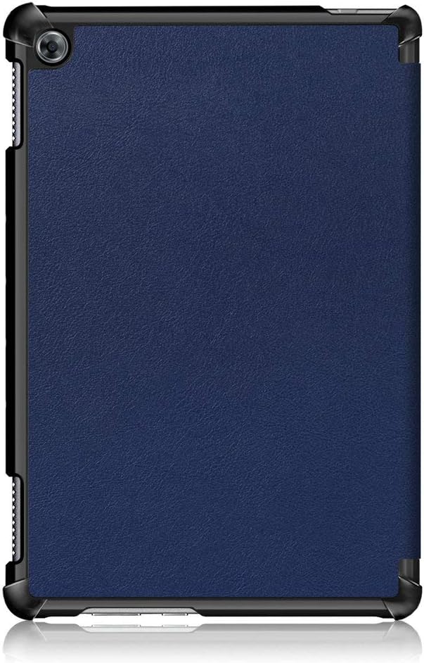 Kepuch Custer Case for Huawei MediaPad M5 Lite 10Ultra-Thin PU-Leather Hard Shell Cover for Huawei MediaPad M5 Lite 10 - Black
