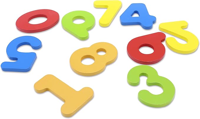 Aile Wooden Preschool Learning Number Puzzles Toys for Kids Age 2-4， Educational Toys.