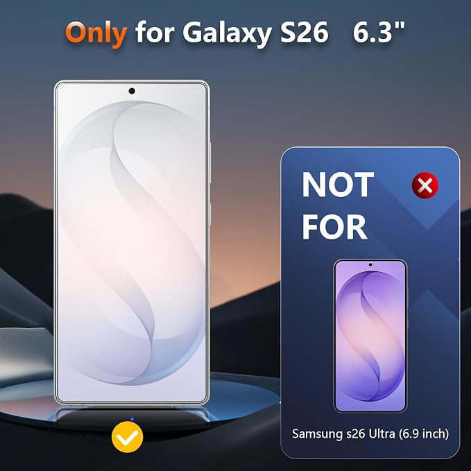 [2 Pack] Matte Screen Protector for Samsung Galaxy S22 9H Tempered Glass Ultrasonic Fingerprint Support Anti-glare Scratch-Resistant Bubble-Free