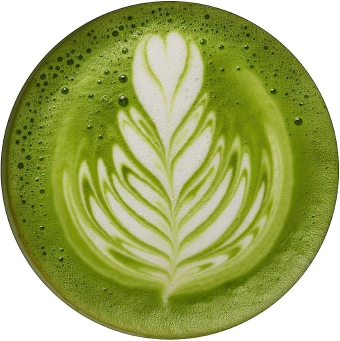 Matcha Tea Latte Art Caffeine Lovers Coffee PopSockets PopGrip for MagSafe