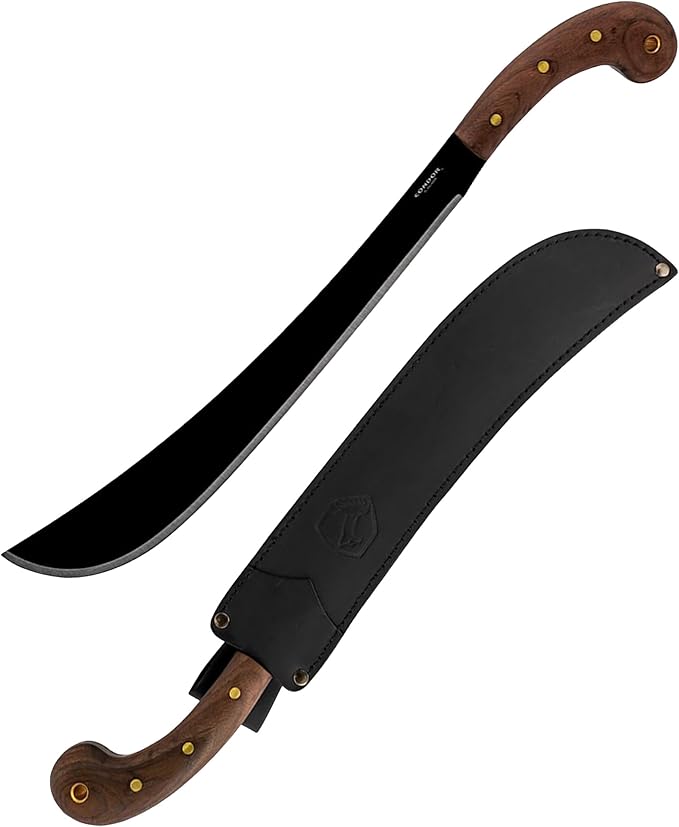 Condor Tool & Knife Survival Machete with Walnut Handle