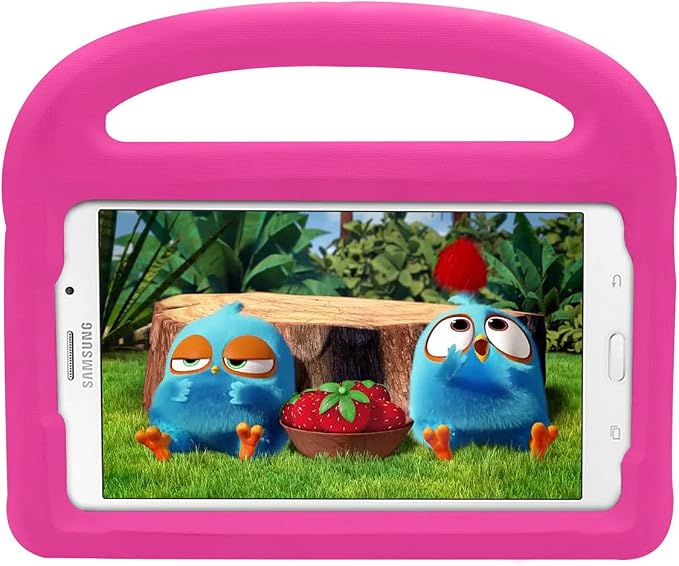 Kids Case for Samsung Galaxy Tab A 8.0 (2019) SM-T290/SM-T295 Techcircle Kid Child Safe Shock Proof EVA Rugged Protective Handle Stand Case for Galaxy Tab A 8.0 SM-T290/SM-T295 Tablet Black