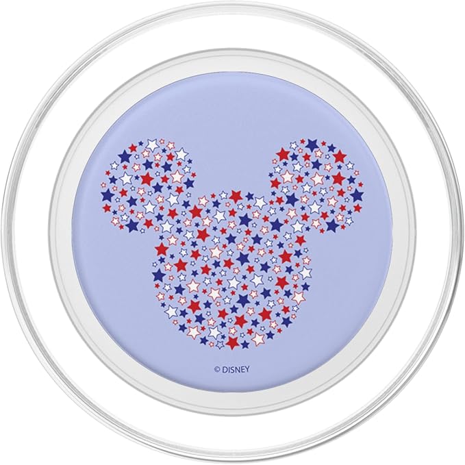 Disney Mickey &amp Friends Fourth Of July Star Fill Mouse PopSockets Standard PopGrip