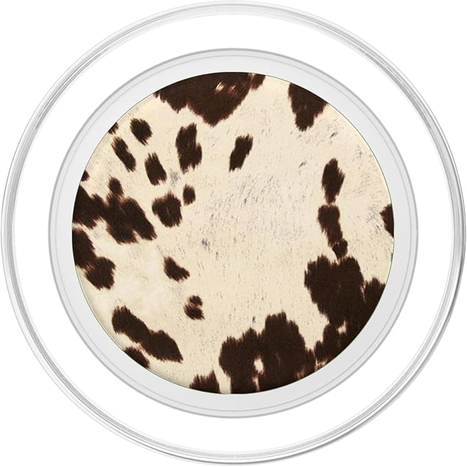 Black &amp White Cute Hide Cow Skin PopSockets Adhesive PopGrip