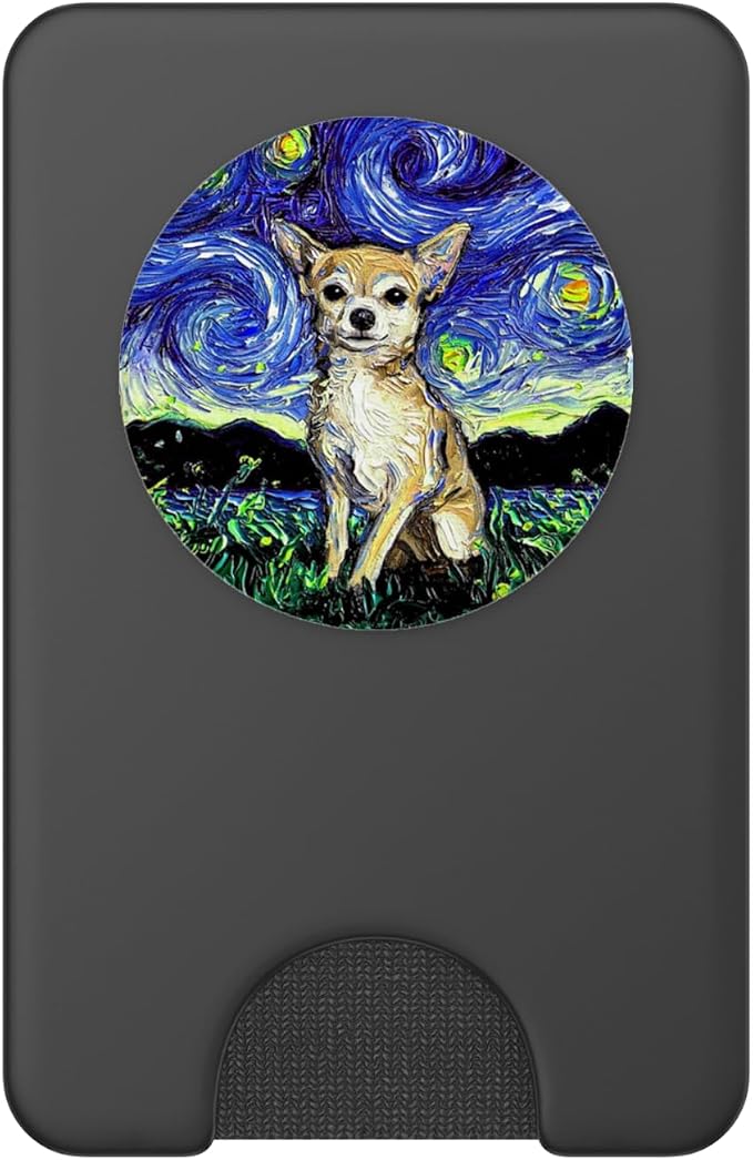 Cute Chihuahua Art Design Best Trendy Gift For Dog Lovers PopSockets Adhesive PopGrip