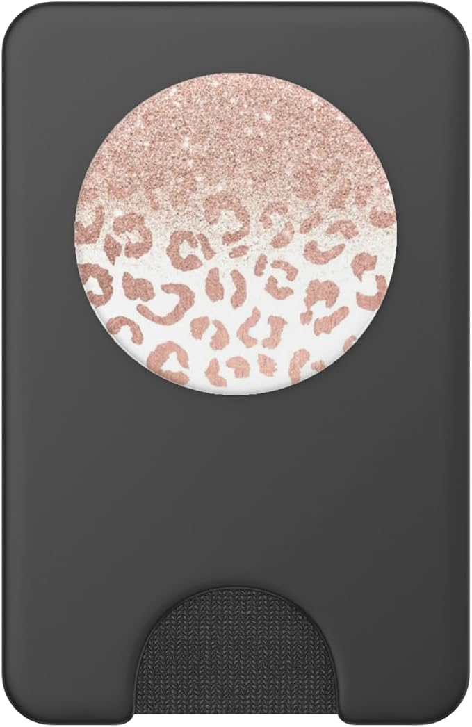 Rose-Gold Leopard Phone Grip PopSockets Adhesive PopGrip