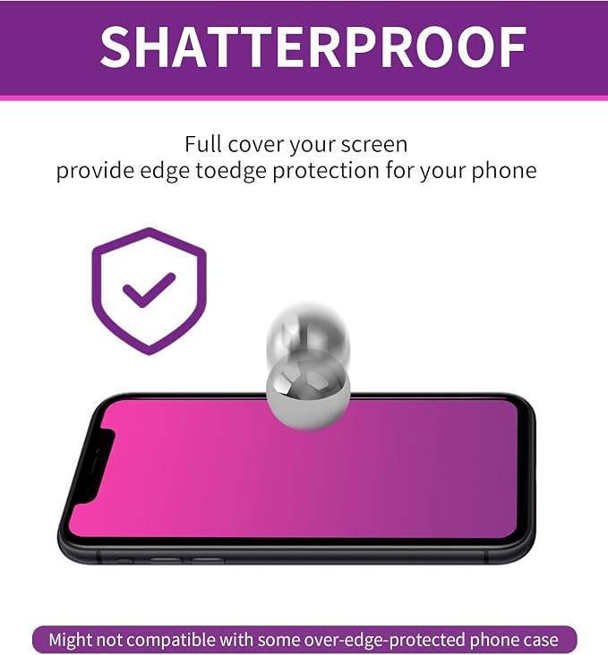 Gradient for iPhone 17 Pro Max Privacy Screen Protector[Auto-Installation] | 2 pack for iPhone17ProMax 6.9inch Tempered Glass Anti Spy Anti Blue Light Eye Protection HD Clear Anti-Scratch No Bubble