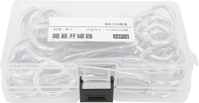 Paint Can Opener 24Pcs M10 Steel Manual Lid Tool