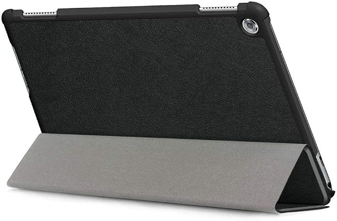 Kepuch Custer Case for Huawei MediaPad M5 Lite 10Ultra-Thin PU-Leather Hard Shell Cover for Huawei MediaPad M5 Lite 10 - Black