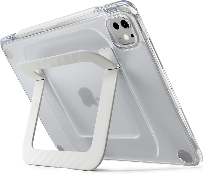 TORRAS Ostand K3 Neo for iPad Air 11 Inch Case (M4 2026 M3 2025 M2 2024) Viewing Angles AdjustableUltra Stable Stand Shockproof Protective Slim Kickstand Case with Pencil Holder Glacier Sprint
