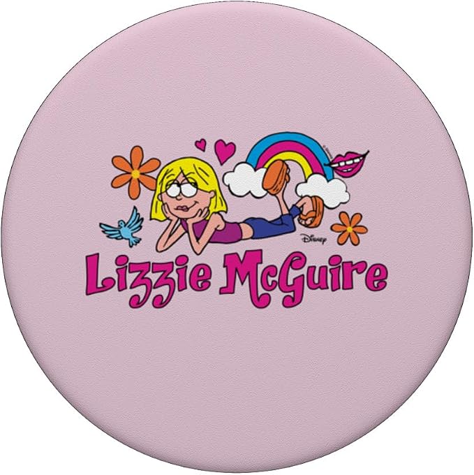 Lizzie McGuire - Rainbows and Flowers PopSockets Adhesive PopGrip
