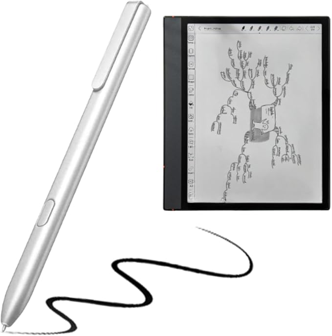 Stylus Pen for BOOX Tablet Compatible With Note Air 3 C E Ink 10.3 ePaper 4G 64G Paper (Black)