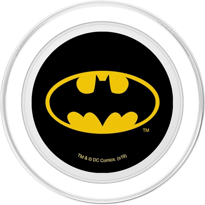 Batman Classic Bat Shield Logo PopSockets Adhesive PopGrip