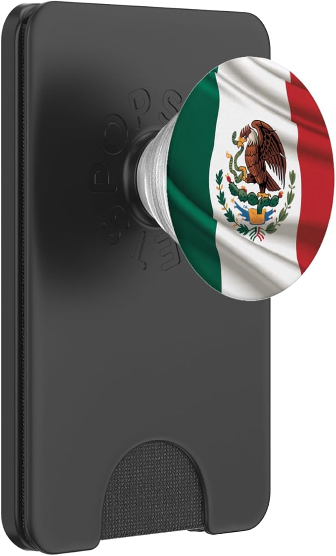 Independence Day Mexican Mexicano Mexico Flag PopSockets PopWallet for MagSafe