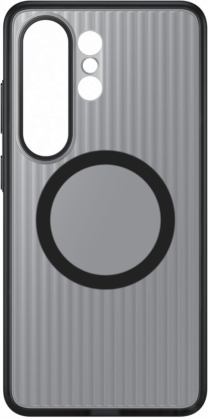Samsung Galaxy S26 Rugged Magnet Phone Case Scratch Resistant Raised Edges Comfortable Safe Grip Black
