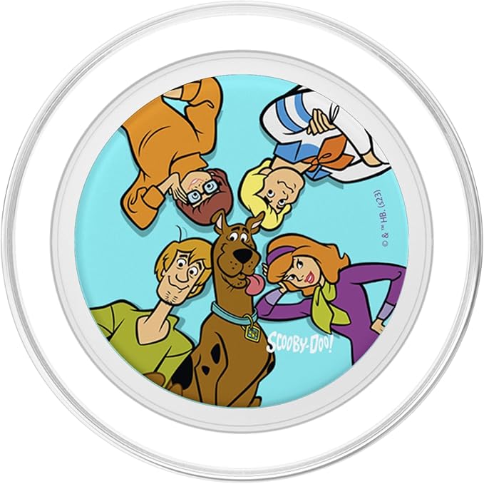 Scooby-Doo Classic Mystery Inc Gang Circle Group Shot PopSockets Adhesive PopGrip