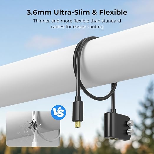 SMALLRIG USB-C Male to Female Data Cable (7.9 inch) 240W Fast Charging / 20Gbps Data Transfer for Camera Cages &amp L-Shaped Plates USB 3.2 Gen 2x2-5078