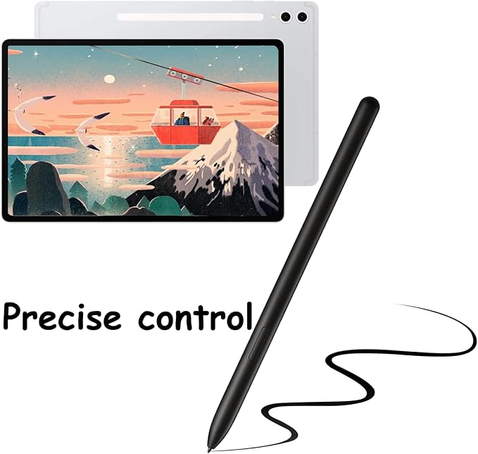 Galaxy Tab S10 Ultra S Pen Replacement for Samsung Galaxy Tab S10 UltraTab S10+S10 Lite Stylus Pen Replacement for Galaxy Tab S10 Ultra S Pen with Tips/Nibs (Black)