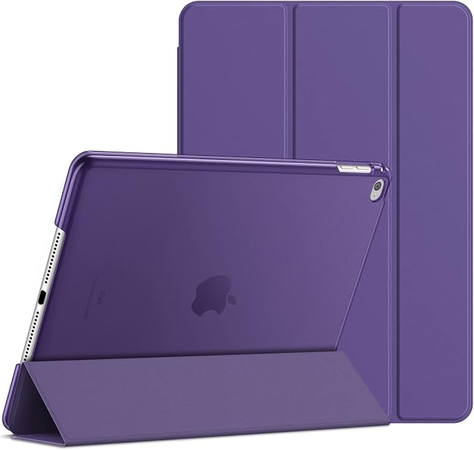 JETech Case for iPad Air 2 (2nd Generation) Smart Cover Auto Wake/Sleep (Blue)