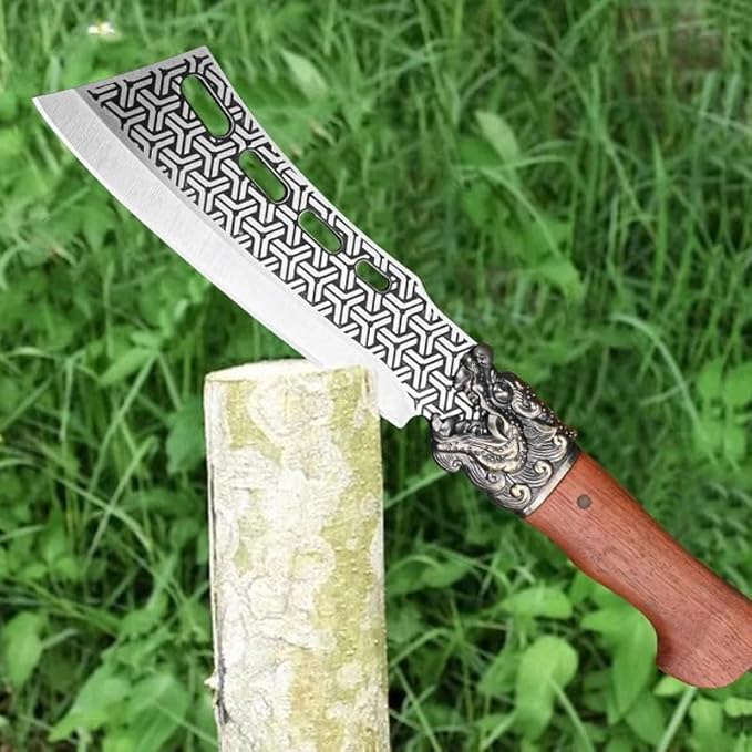 14.5 inch Machete, Professional Outdoor Survival Knife,Suitable for Jungle clearing, Camping,Gardening Cleaning, Ergonomic Anti Slip Handle
